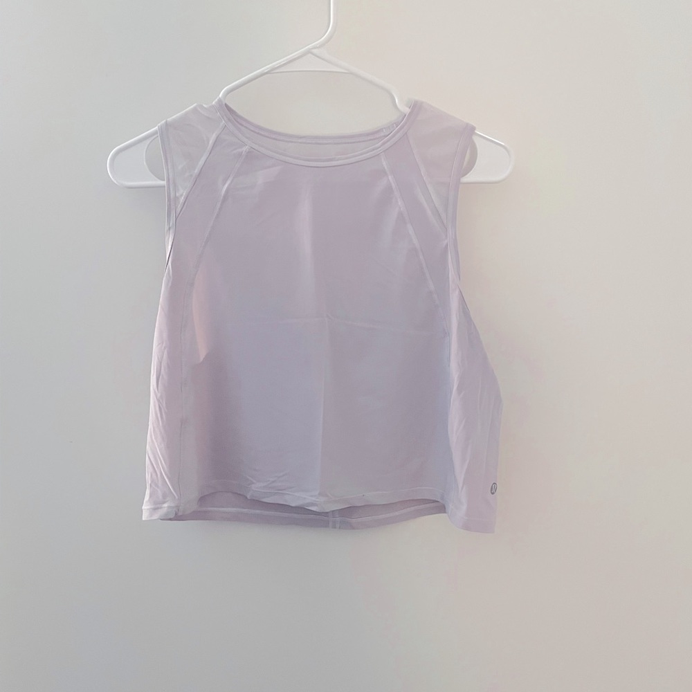Lululemon white tank top
